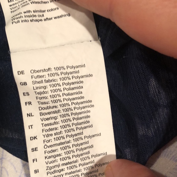 Flowery, stretchy, short sleeve blouse with tie in back, sOliver, Eur42/US12, - Picture 10 of 12